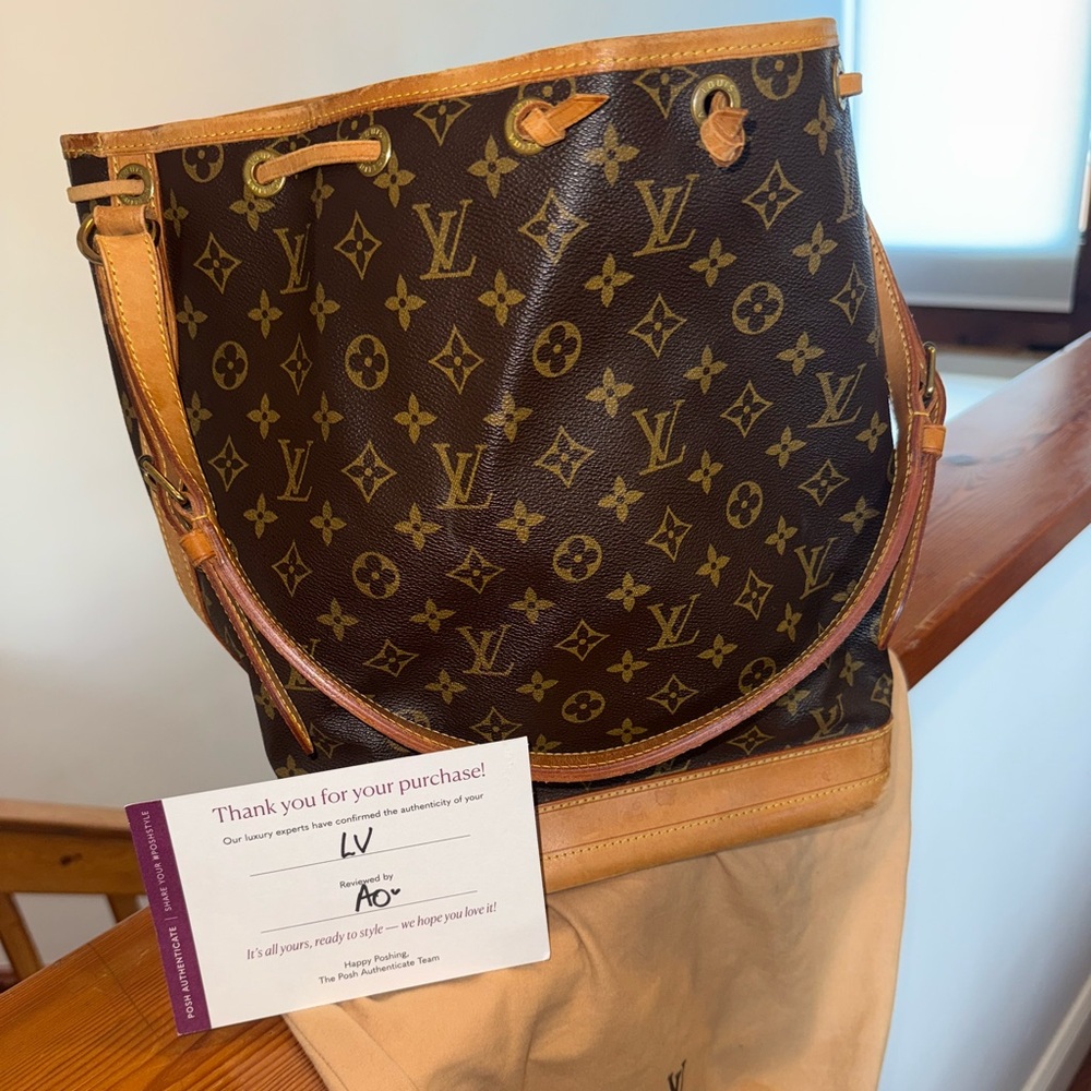 Louis Vuitton Vintage Noé GM Bag